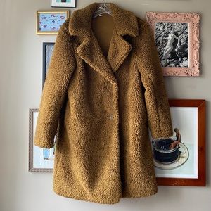 Uniqlo Teddy Fleece Coat